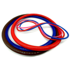 Протягивающиеся прочные гибкие 50-80 прочные силиконовые резиновые уплотнители цветные резиновые прокладки