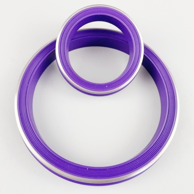 Фиолетовый высококачественный NBR HNBR FKM PTFE Hammer Union Seal с нержавеющей подкладкой