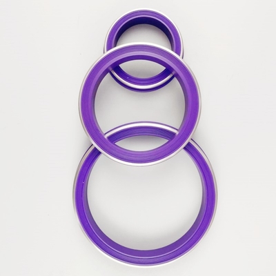 Фиолетовый высококачественный NBR HNBR FKM PTFE Hammer Union Seal с нержавеющей подкладкой