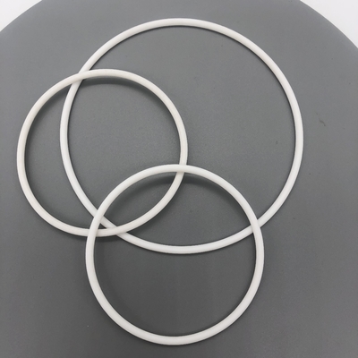 Химически устойчивые PTFE плоские резиновые кольца на заказ Размер / цвет / твердость