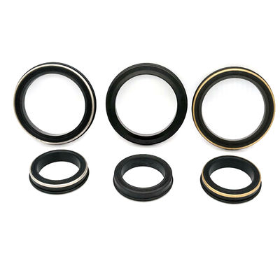 Высокопроизводительное уплотнение для резьбовых соединений типа Hammer Union с фигурой 1502 602 206, температурный диапазон от -200°C до 250°C, устойчивость к давлению 15000PSI