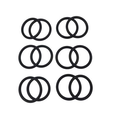 Черный резиновый O-кольцевой уплотнитель с различной твердостью и размерами для нефтяной и газовой промышленности