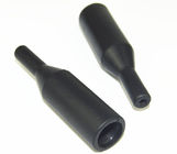 Прочные черные резиновые кожухи кабеля, резиновый ботинок погоды для коаксиального кабеля