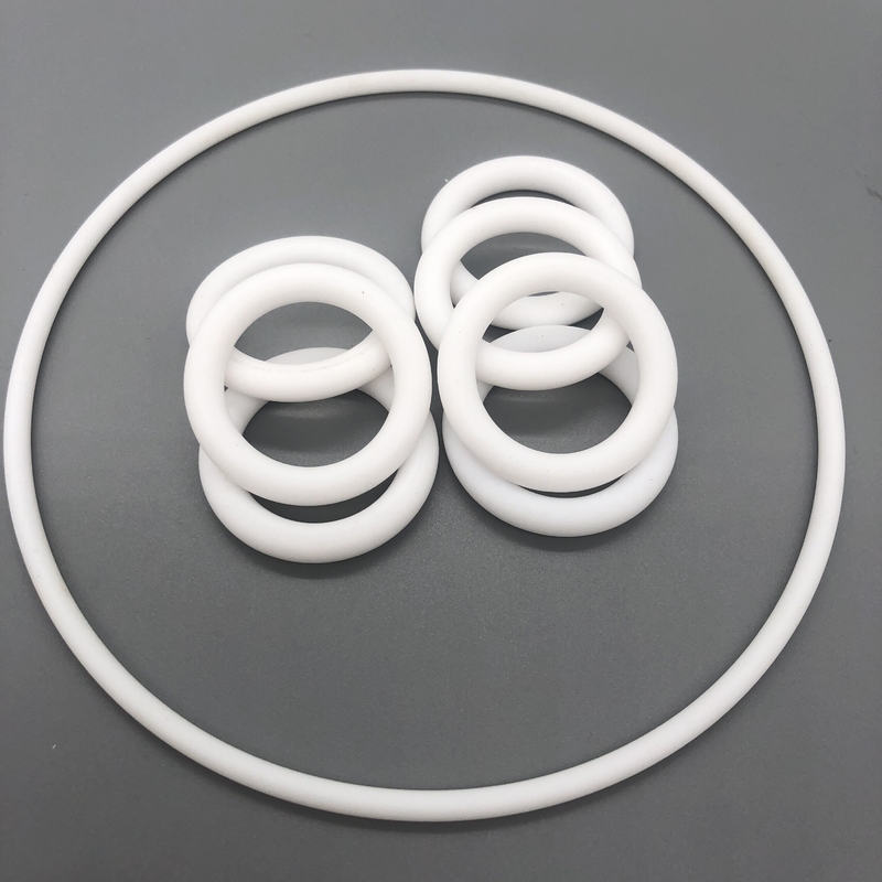 Химически устойчивые PTFE плоские резиновые кольца на заказ Размер / цвет / твердость