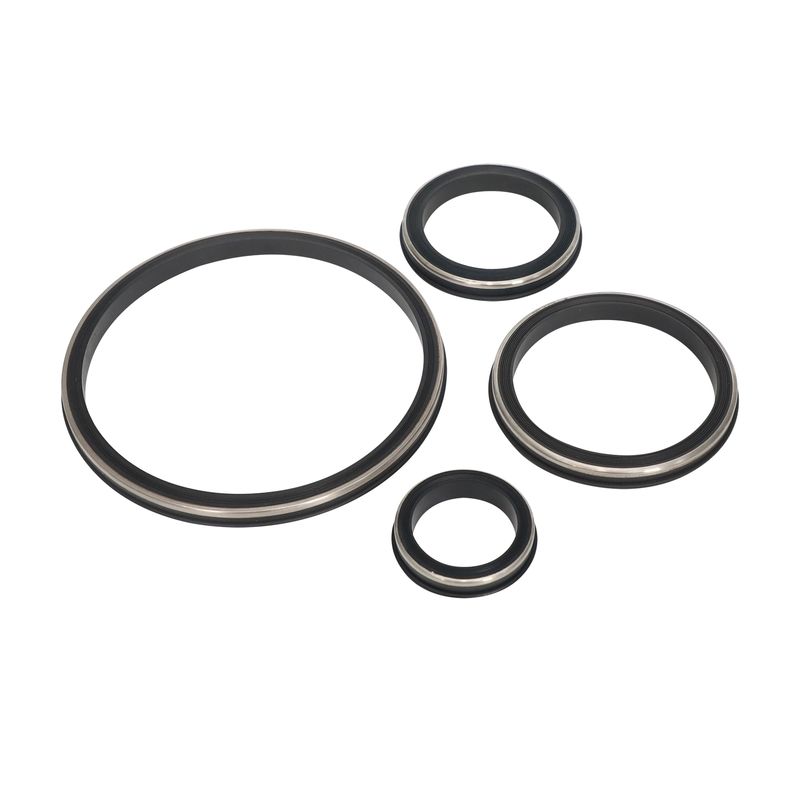 Высокопроизводительное уплотнение для резьбовых соединений типа Hammer Union с фигурой 1502 602 206, температурный диапазон от -200°C до 250°C, устойчивость к давлению 15000PSI