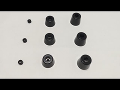 OEM настройка формованный резиновый буширование амортизатор шока цилиндрический черный цвет